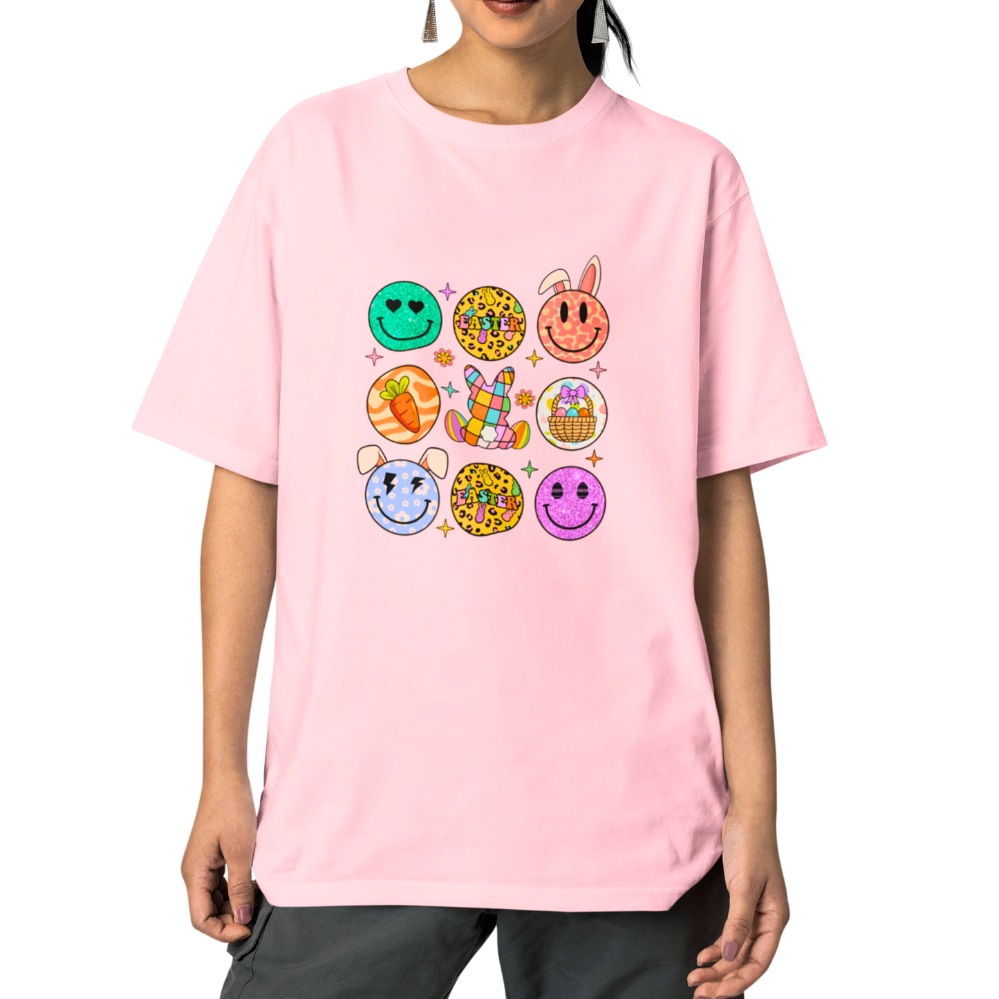 Unisex Oversized Drop Shoulder Easter Collection Tshirt
