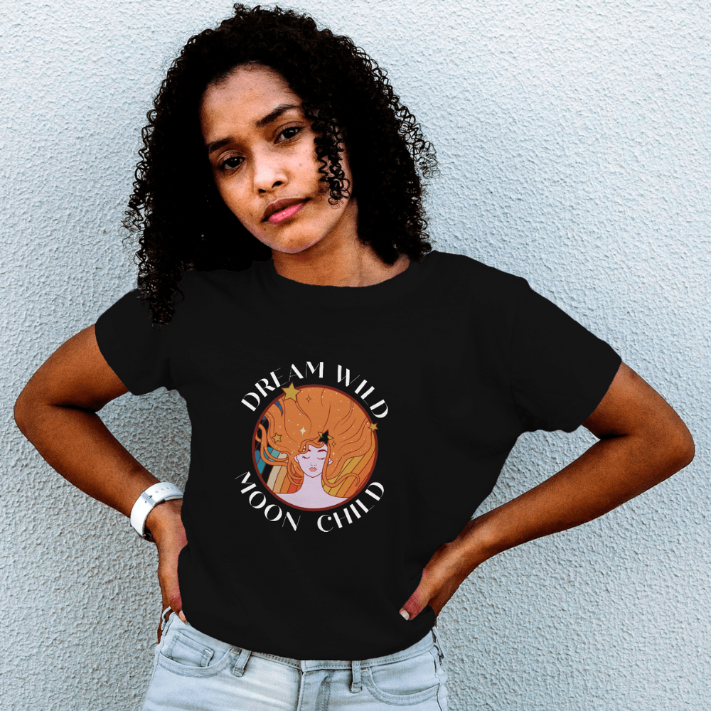Dream Wild Women Half Sleeve Tshirt