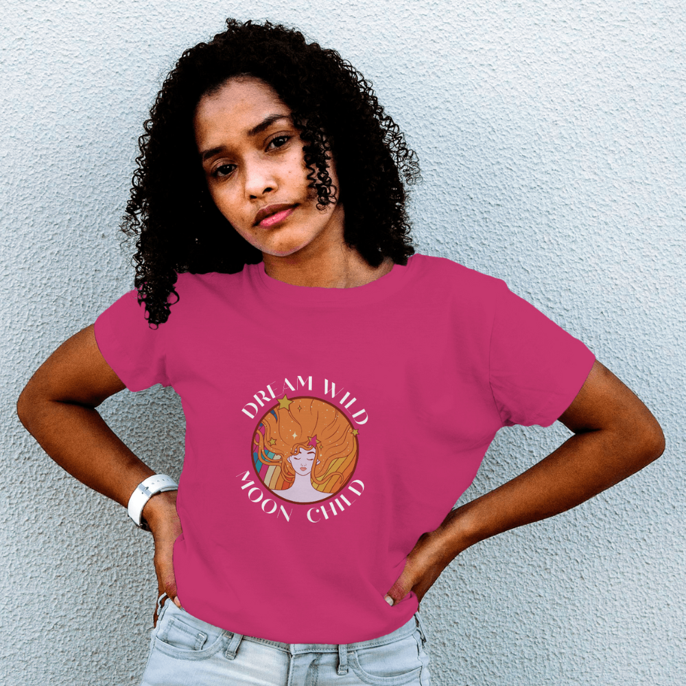 Dream Wild Women Half Sleeve Tshirt