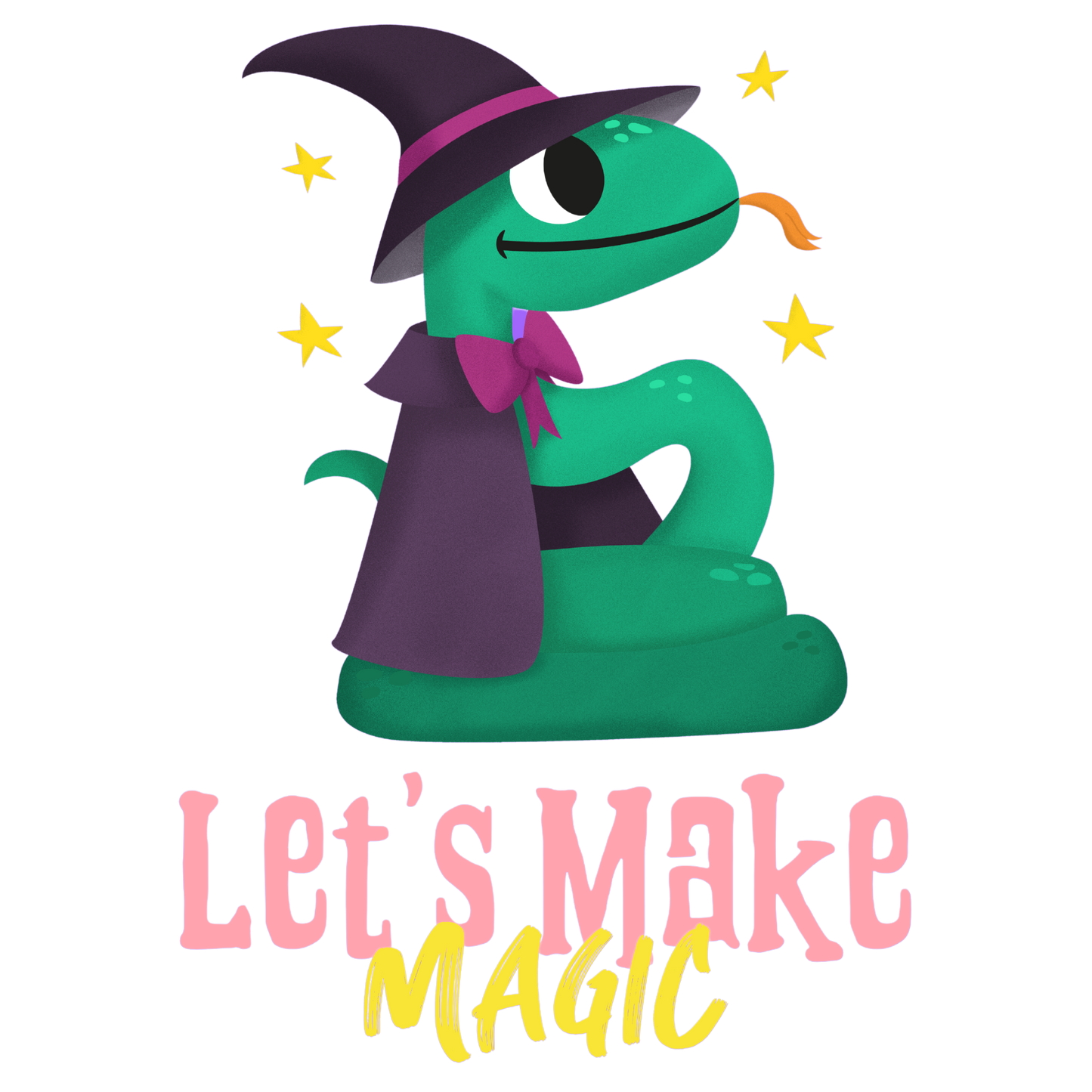 Lets make magic Boys Round Neck Half Sleeve