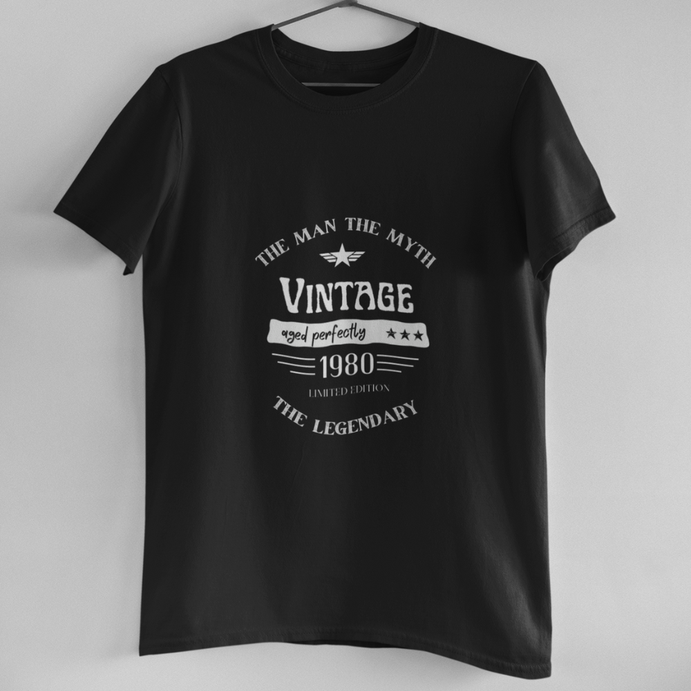 The Man The Myth Legendary Round Neck Half Sleeve