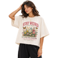 Stay Weird Boxy Oversized Fit