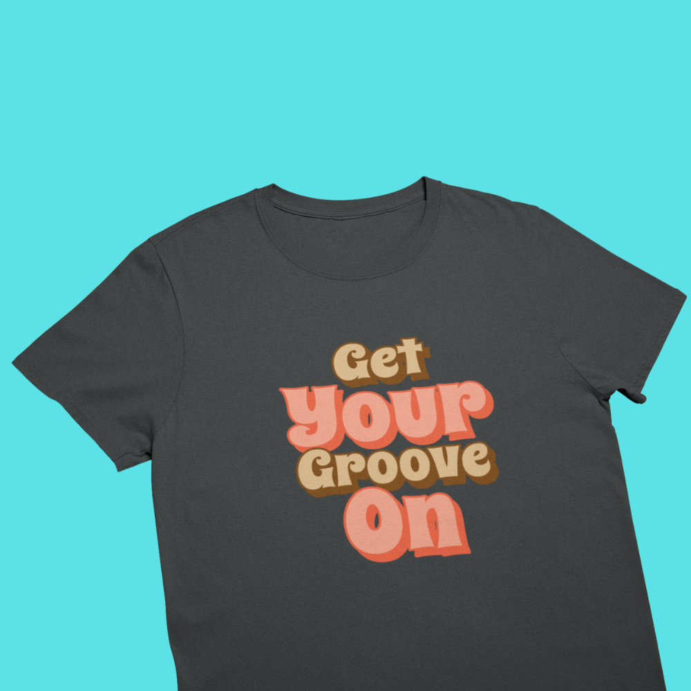 Get your groove On Unisex kids Round Neck Half Sleeve